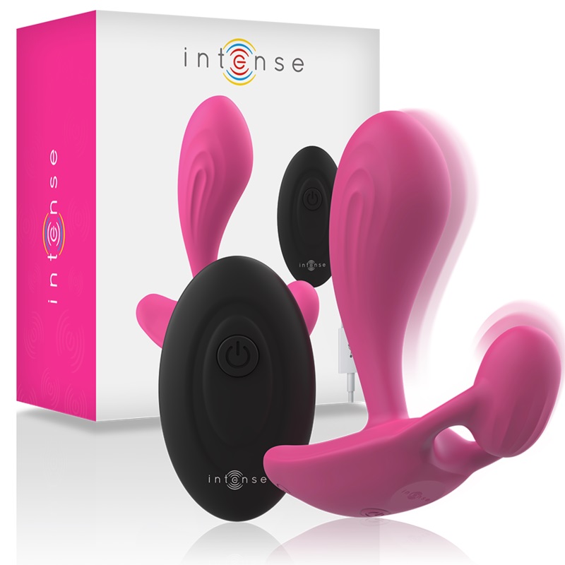 Intense Shelly Plug Rung Hậu Môn Hồng 9cm Siêu Phẩm Massage