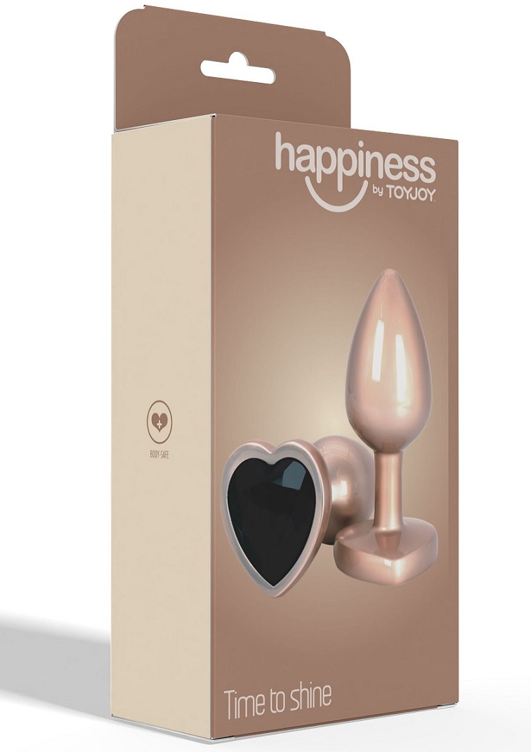 ToyJoy Happiness Plug Kim Loại Vàng 7cm Sang Trọng