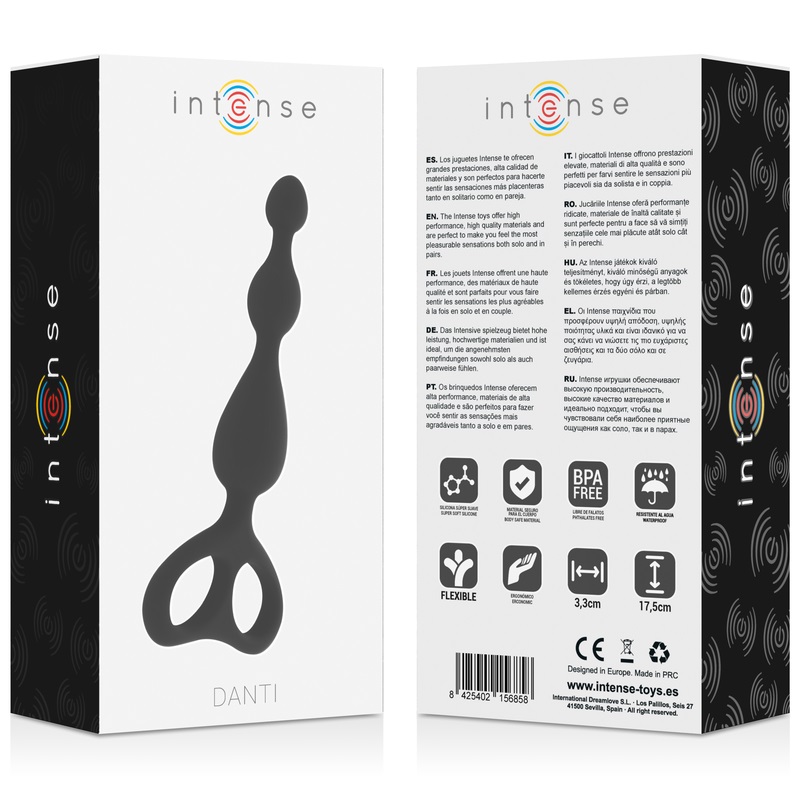 Chuỗi Intense Danti Đen Hạt Đít Mịn Tây Ban Nha