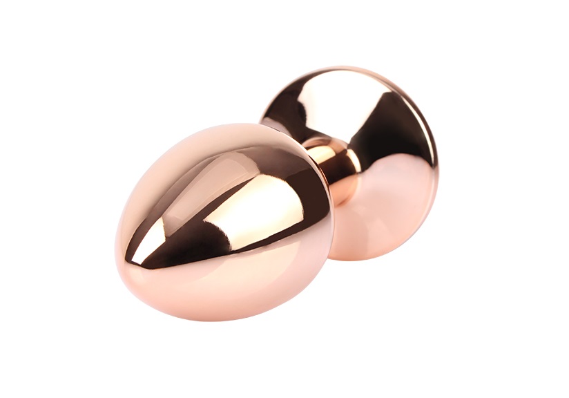 Plug Hậu Môn Chisa Rose S Đen Nhỏ Kim Loại Cao Cấp