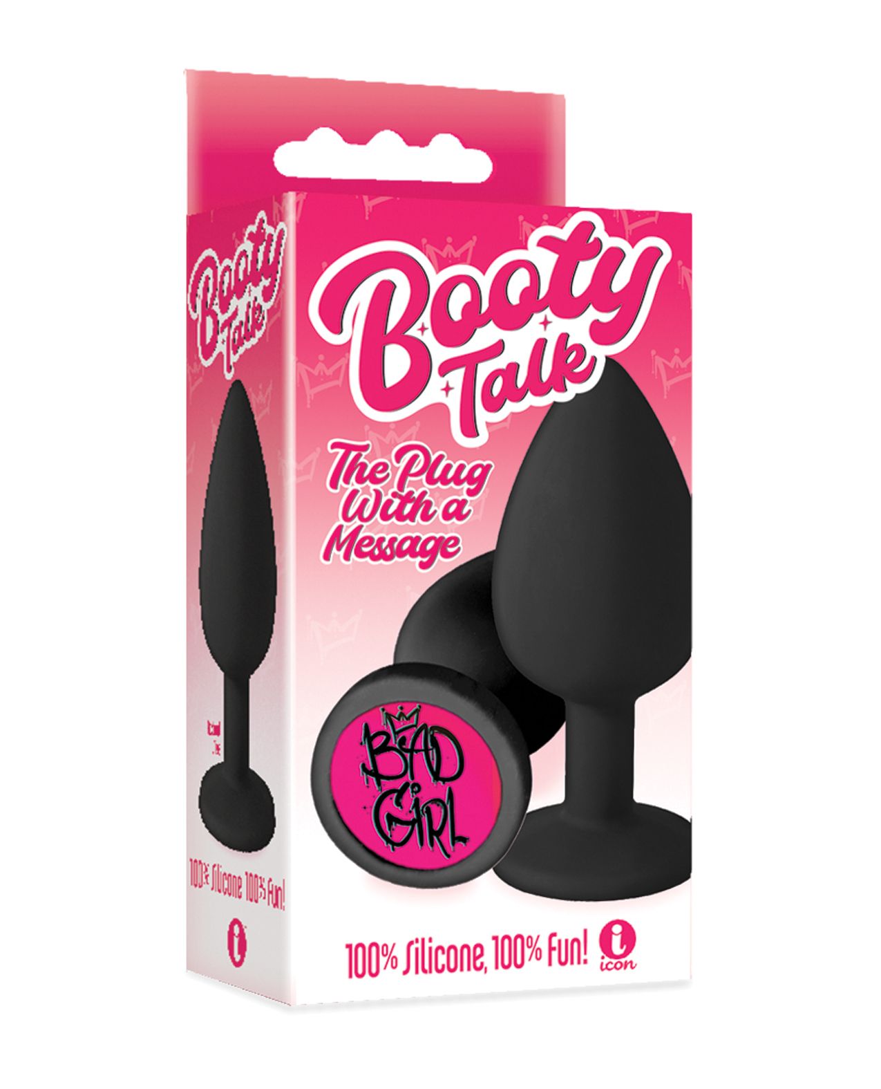 Icon Booty Talk Nút Đít 3.5cm Mềm Bad Girl Hậu Môn Hấp Dẫn