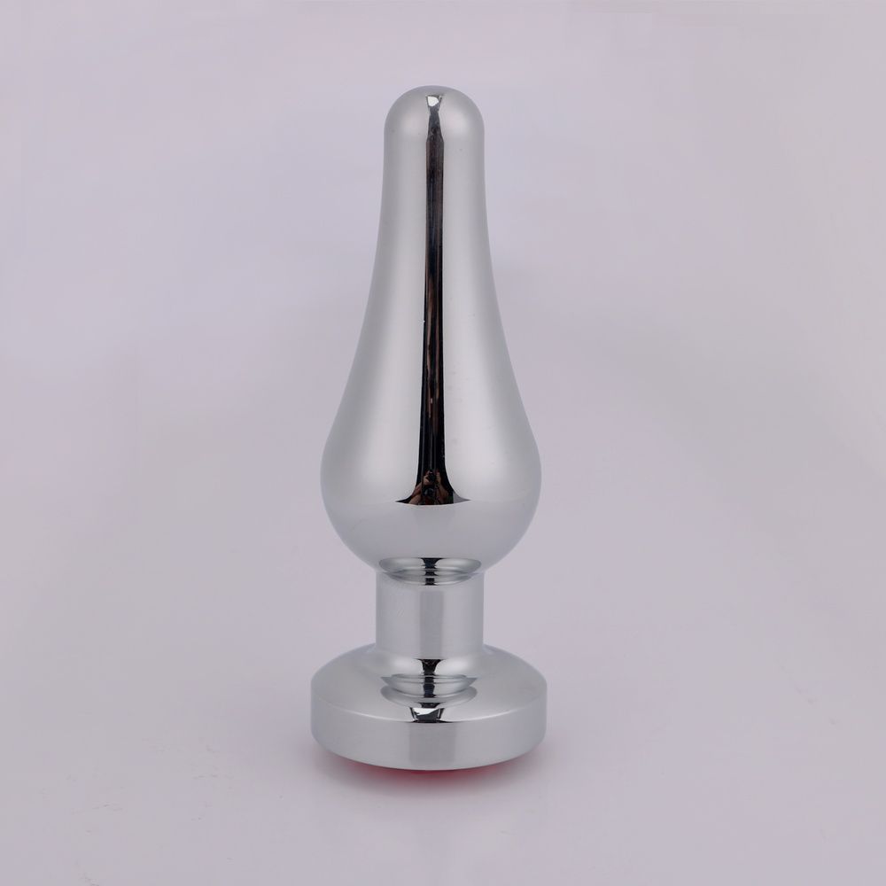 MT Plug Hậu Môn Bạc 114x38mm Kim Loại Sang Trọng