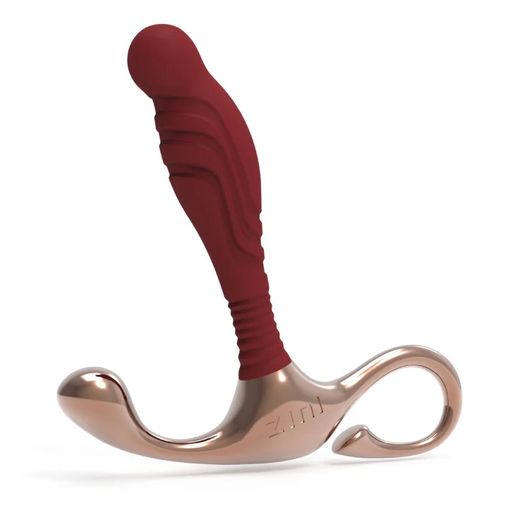 Zini Janus S đỏ 10.4cm massage tiền liệt chuẩn xác
