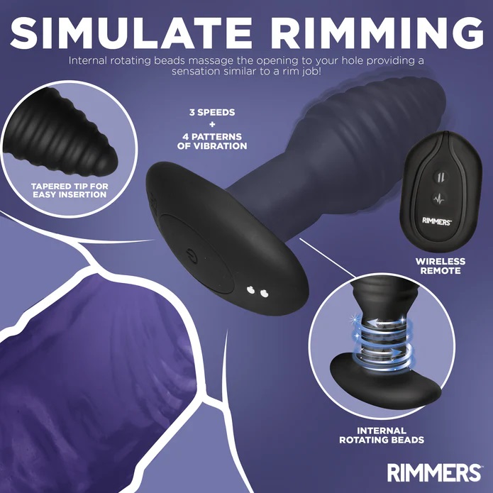 Rimmers Model-E Plug Quay Rung Đen 12.5cm Cao Cấp