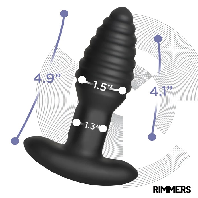 Rimmers Model-E Plug Quay Rung Đen 12.5cm Cao Cấp