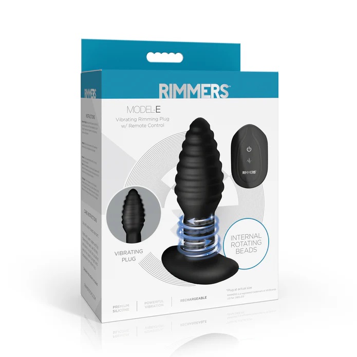 Rimmers Model-E Plug Quay Rung Đen 12.5cm Cao Cấp