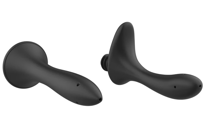 Nexus Enema Kit Silicone Đen 2 Vòi Rửa Sạch