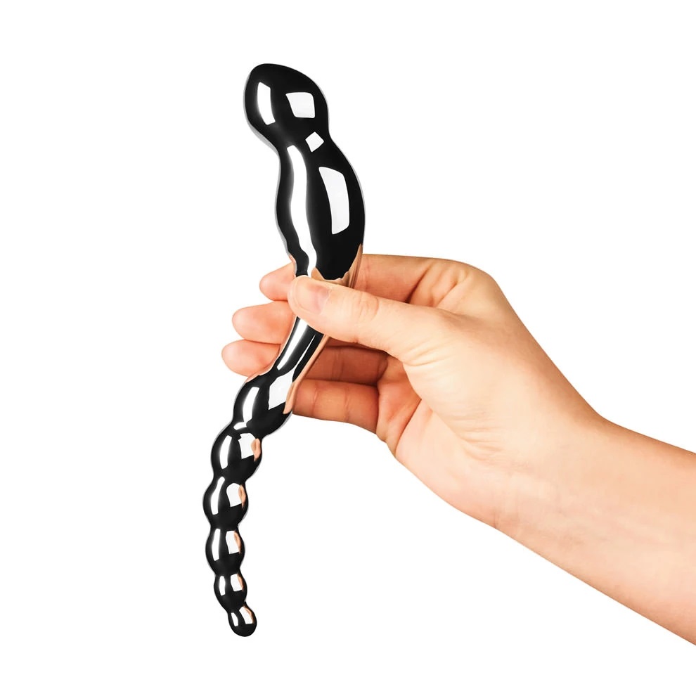 Le Wand Double Metal Dildo Vòng Cung Thép Cao Cấp