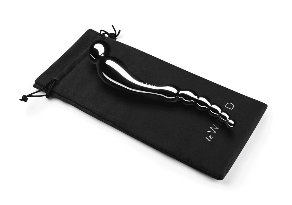 Le Wand Double Metal Dildo Vòng Cung Thép Cao Cấp
