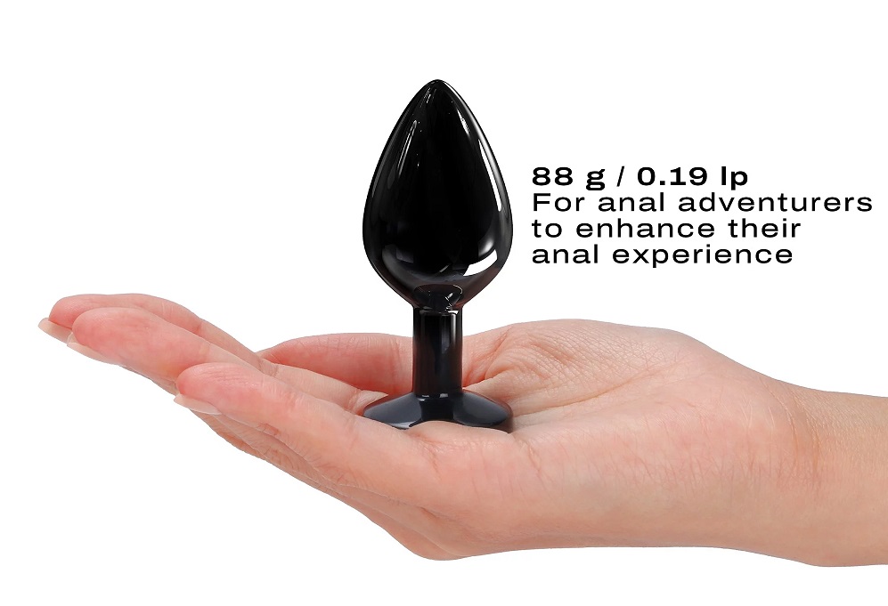 Dorcel Butt Plug M Đen Diamond Metal Siêu Sướng