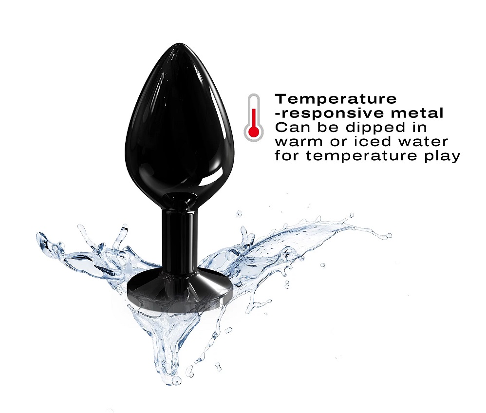 Dorcel Butt Plug M Đen Diamond Metal Siêu Sướng