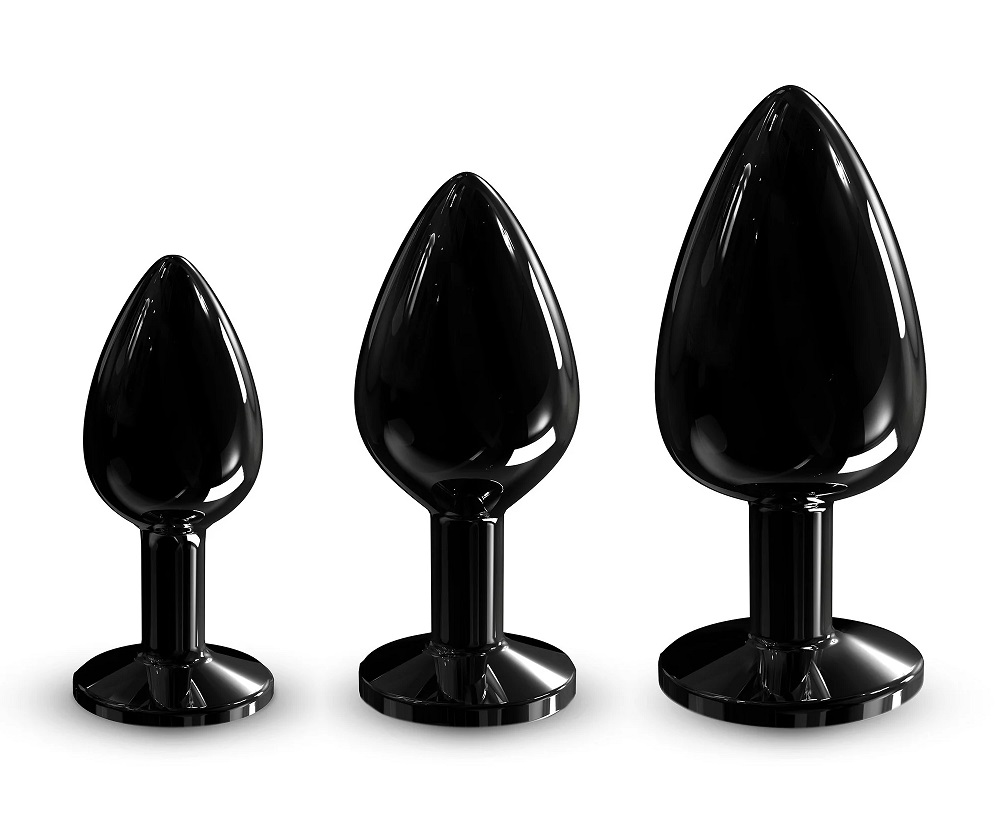 Dorcel Butt Plug M Đen Diamond Metal Siêu Sướng