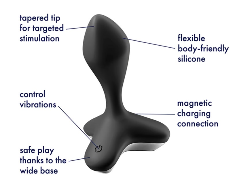 Satisfyer Game Changer Plug Rung Đen Đức Thủy Proof