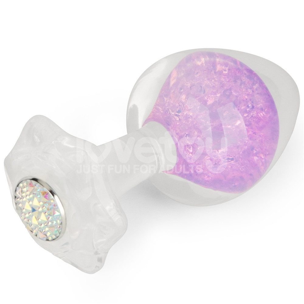 Lovetoy Gemoria Bi Kính Tím Hậu Môn 9.5cm