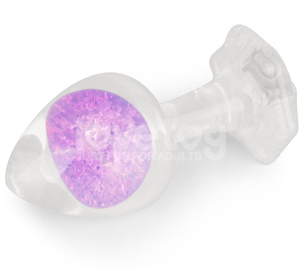 Lovetoy Gemoria Bi Kính Tím Hậu Môn 9.5cm