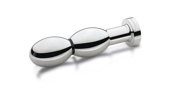 Mystim Othello E-Stim Dildo Bạc Nhôm Đức 14cm Kích Thích