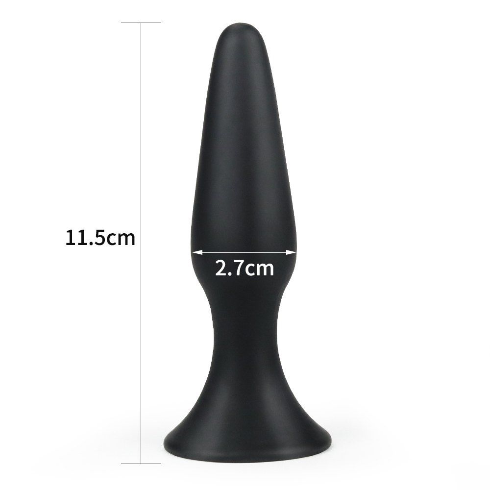 Lovetoy Lure Me Plug Đen S 12cm Silicone
