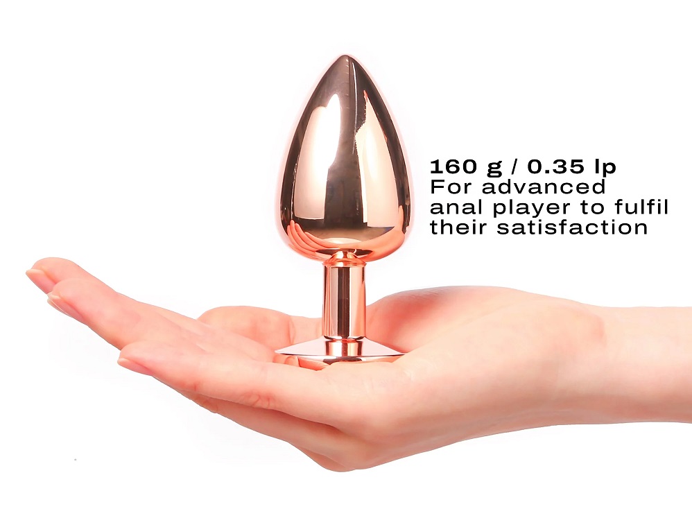 Plug Kim Loại Dorcel Vàng Kim Cương Hậu Môn