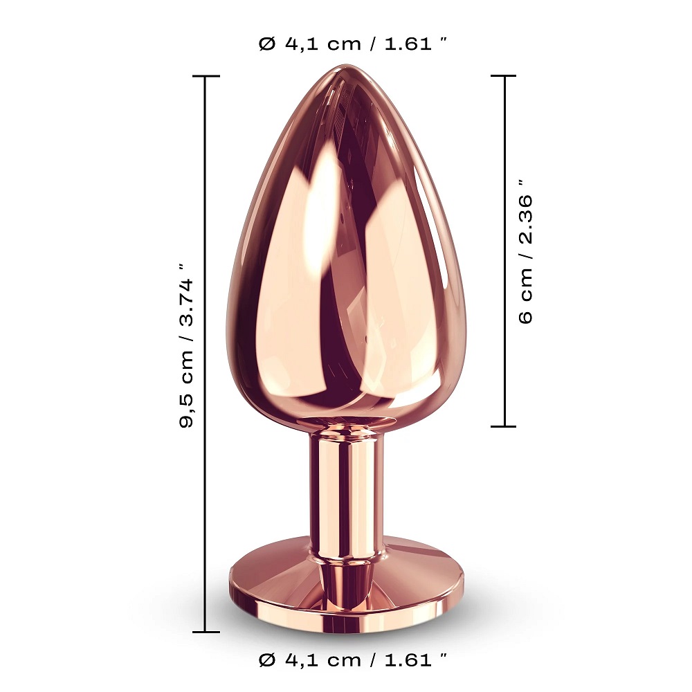 Plug Kim Loại Dorcel Vàng Kim Cương Hậu Môn