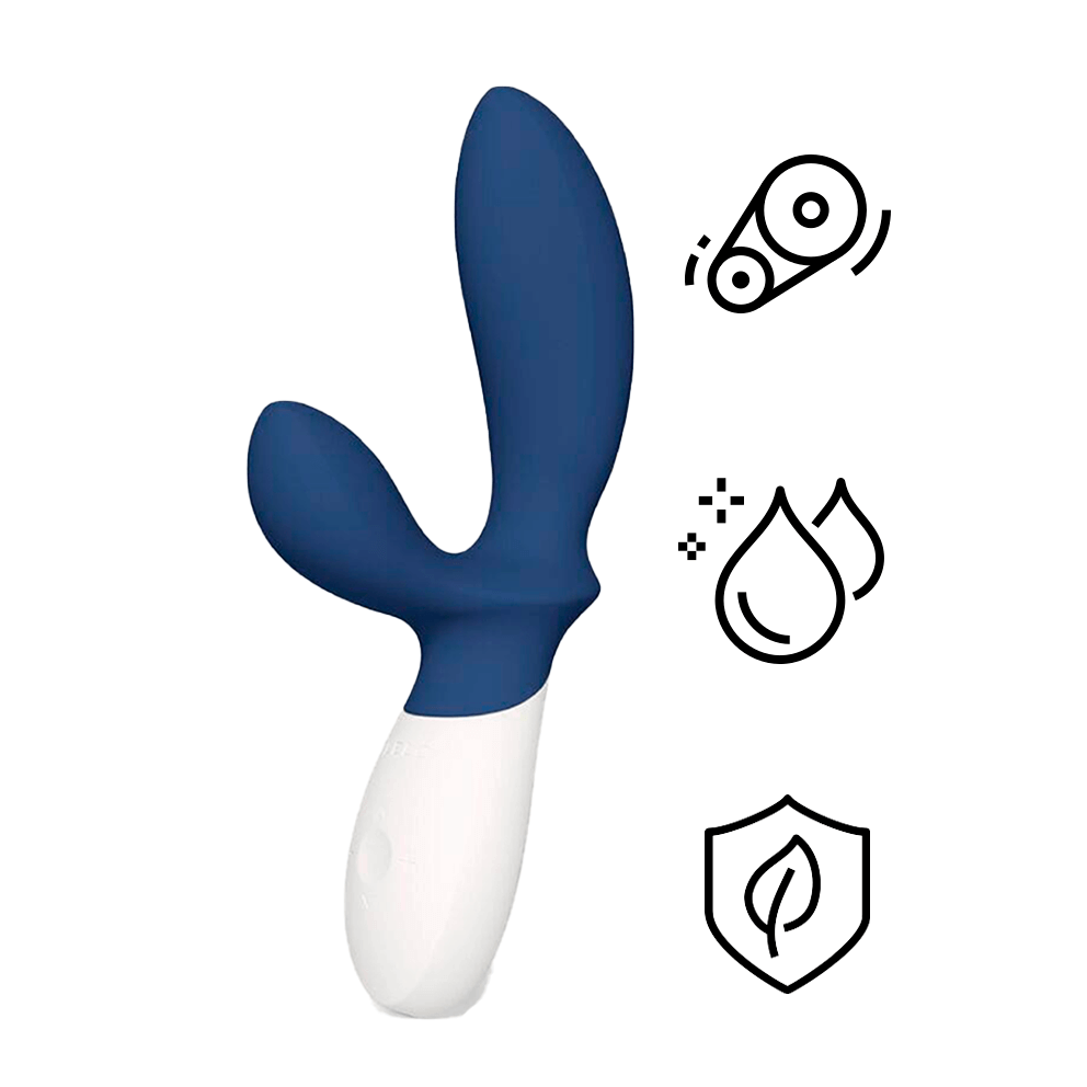 Lelo Loki Wave 2 Xanh Prostate Massage Siêu Mạnh
