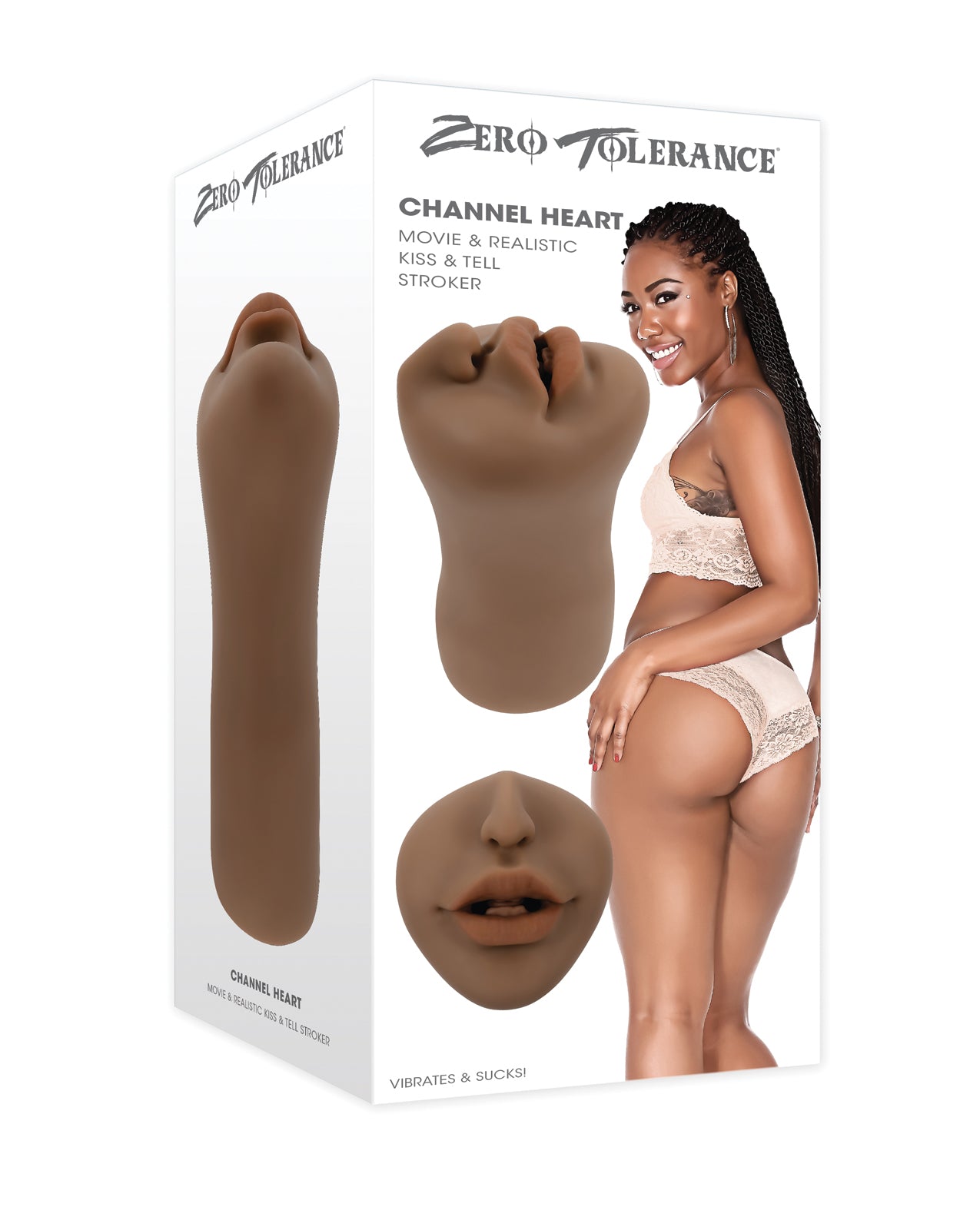 Zero Tolerance Heart Stroker Rung Lưỡi Thực 