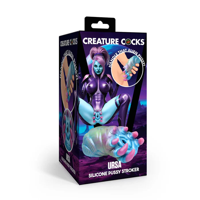 Creature Cocks Ursa Pussy Stroker Chặt Fantasy Thú