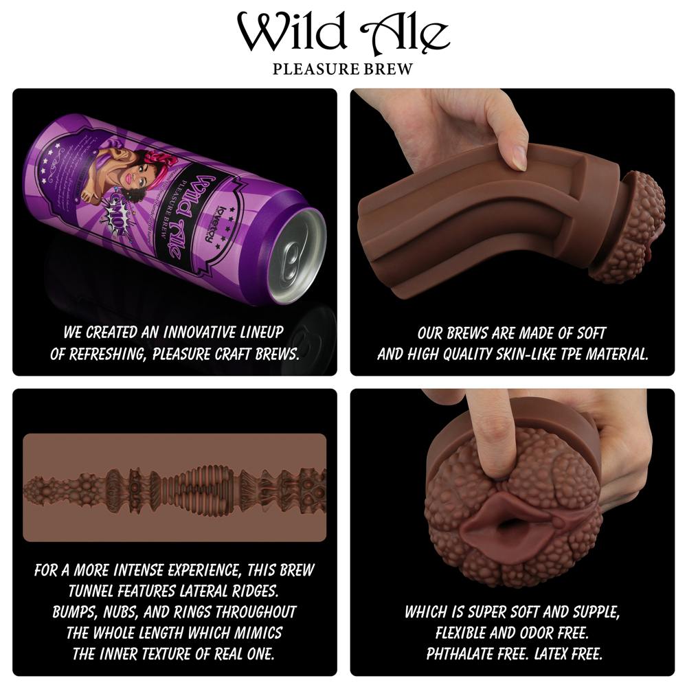 Lovetoy Wild Bia Đức Máy Bay 19.8cm Thực Tế Đỉnh Cao Nam Giới