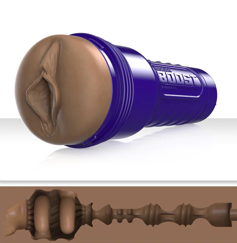 Fleshlight Máy Bay Cup Rung 21.6cm Đậm