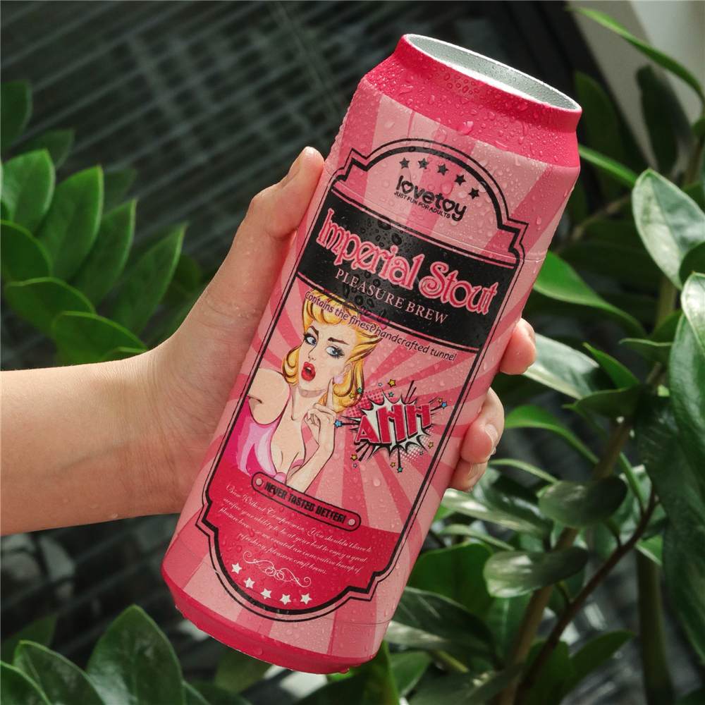 Lovetoy Imperial Đen Bia Masturbator 19.8cm Thực Tế