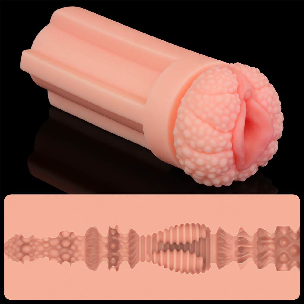 Lovetoy Imperial Đen Bia Masturbator 19.8cm Thực Tế