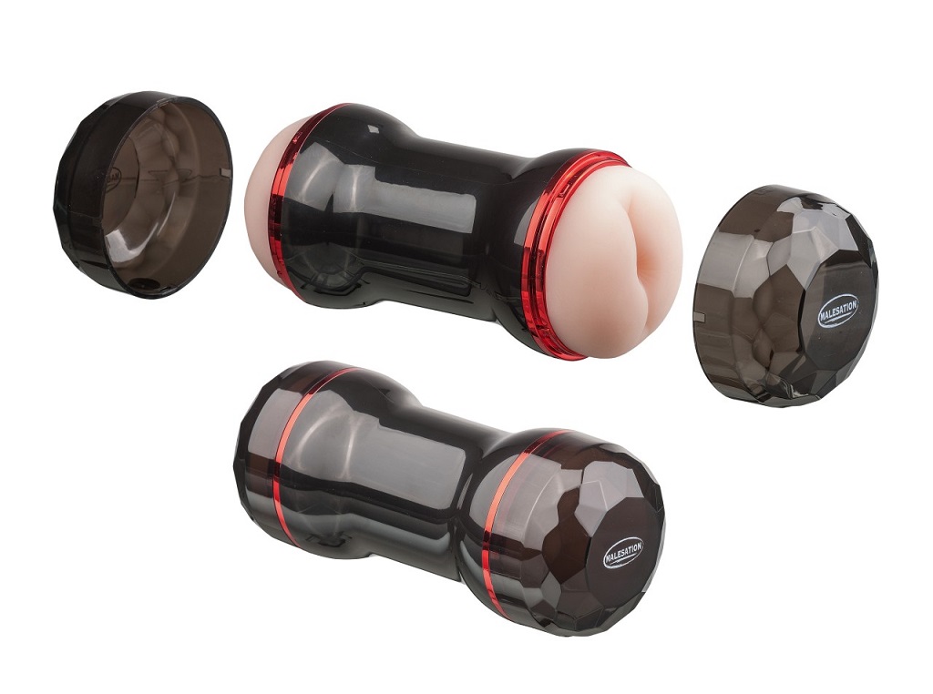 Malesation Đôi Đen 25cm Kích Thích Mạnh Mãn Nhục