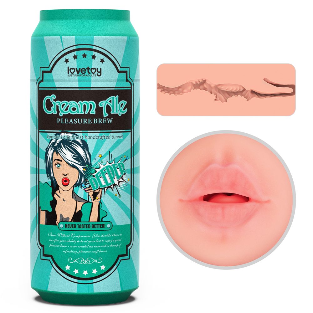 Lovetoy Cream Bia Kem Masturbator Mềm Ngon