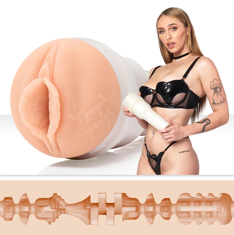 Fleshlight Angel Youngs 24cm, Nữ Diễn Viên Thực Tế