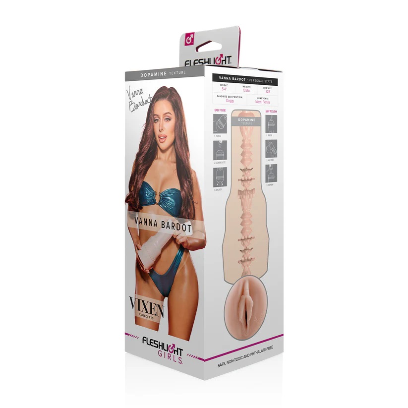 Fleshlight Vanna Bardot Nữ Diễn 21.6cm