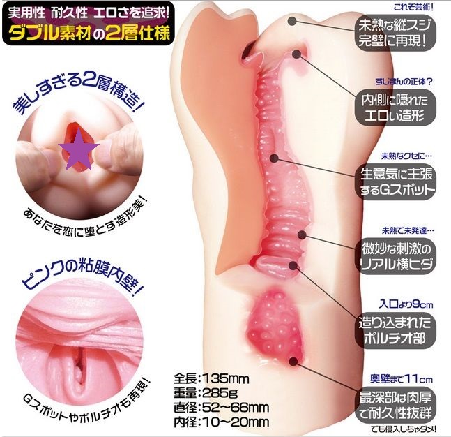 Onahole Loya 2 Lớp Siêu Chặt Kháng Khuẩn Nhật
