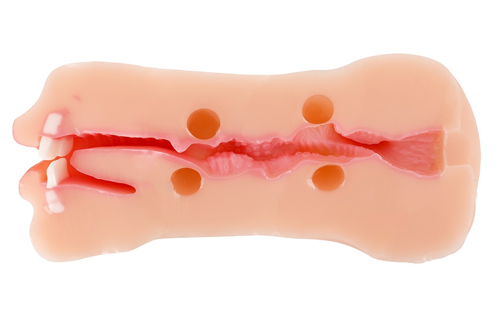 Ondo NUPU3 Dual Hole Oral Âm Đạo Thực Tế Đỉnh Cao