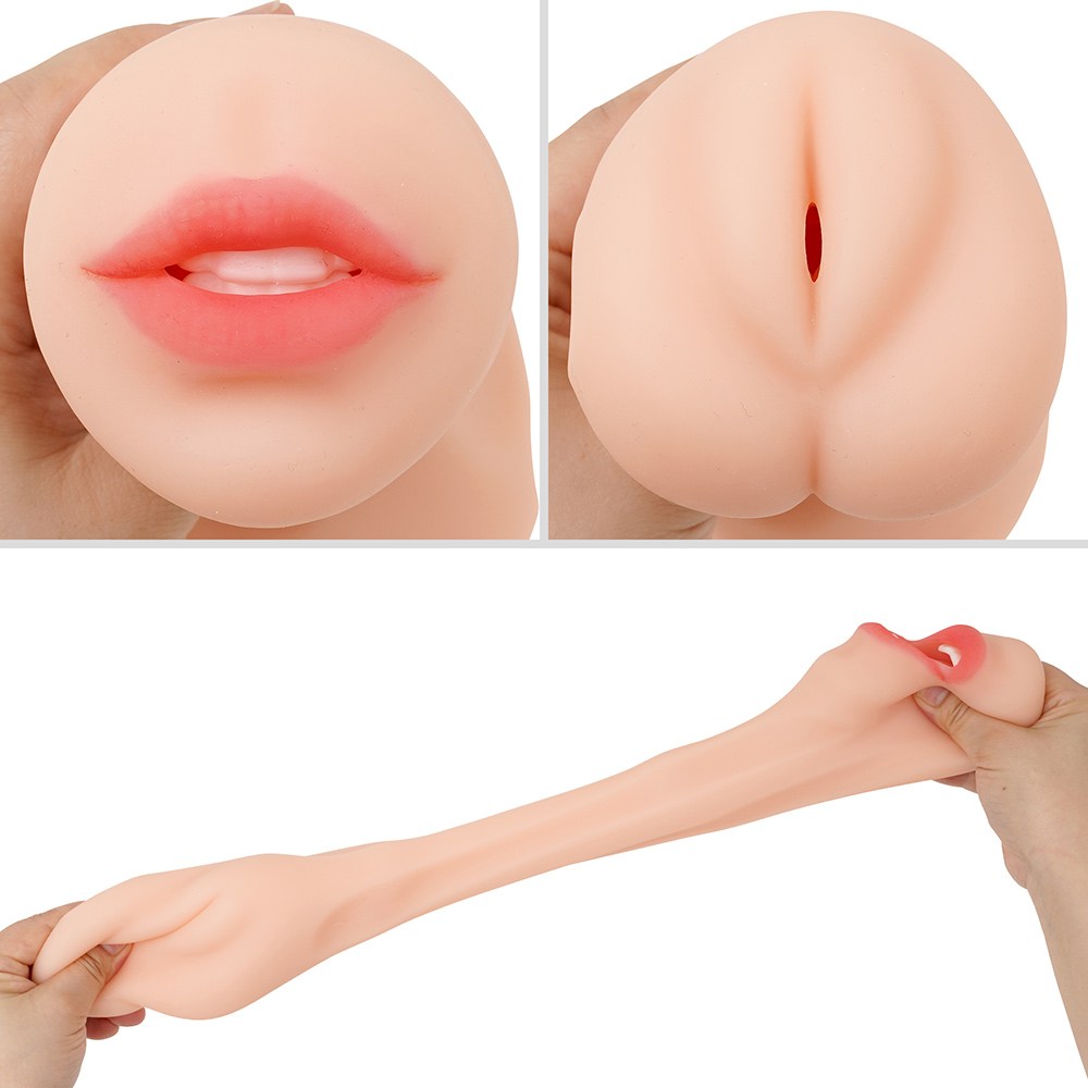 Ondo NUPU3 Dual Hole Oral Âm Đạo Thực Tế Đỉnh Cao