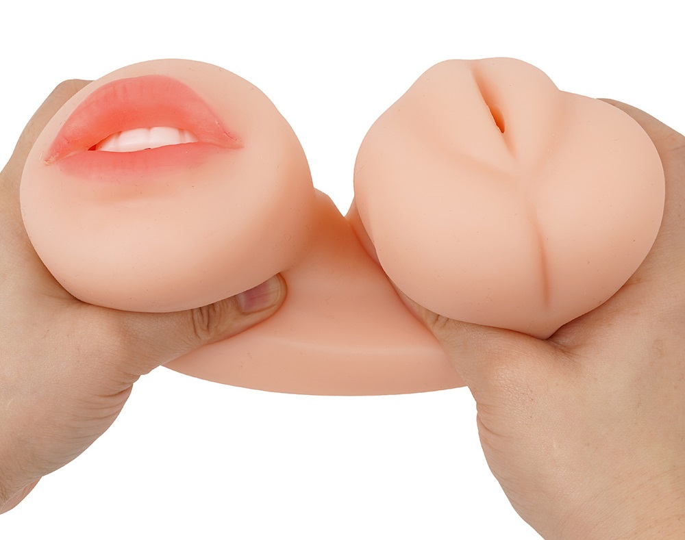 Ondo NUPU3 Dual Hole Oral Âm Đạo Thực Tế Đỉnh Cao