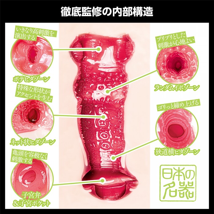 Onahole SSI Hoa Nên Thật 7.5cm Siêu Bám Chặt Sướng