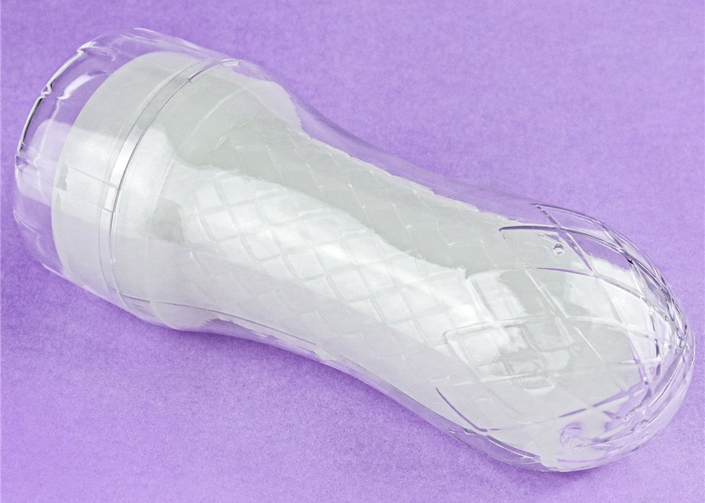 Lovetoy Ribbed Máy Bay Cup Phát Sáng 20cm