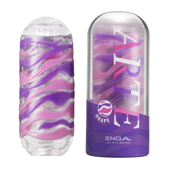 Tenga Arte Tím 13.5cm Dệt Mịn Nhật