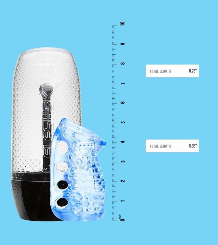 Fleshlight Grip tay cầm xanh 13.6cm siết thực