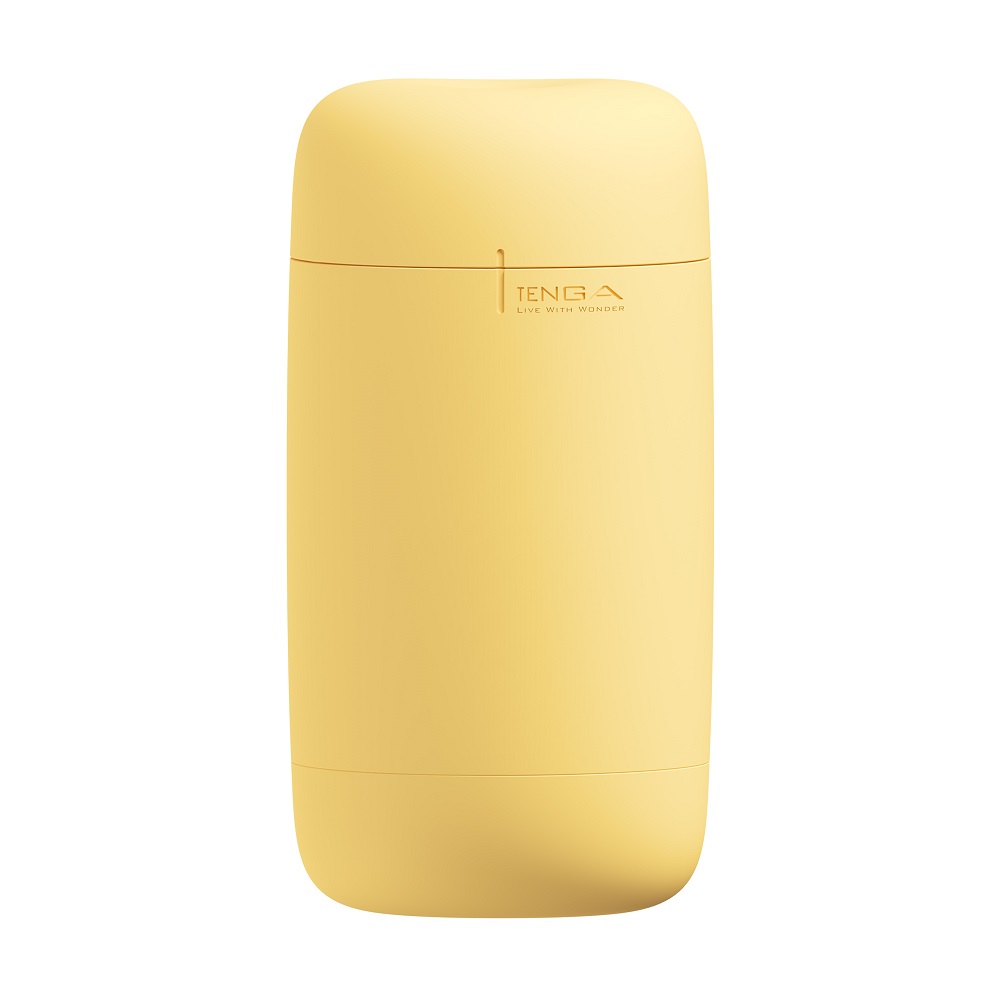 Tenga Puffy Máy Bay Cup Vàng Kem 16.5cm Nhật Dày Dặn