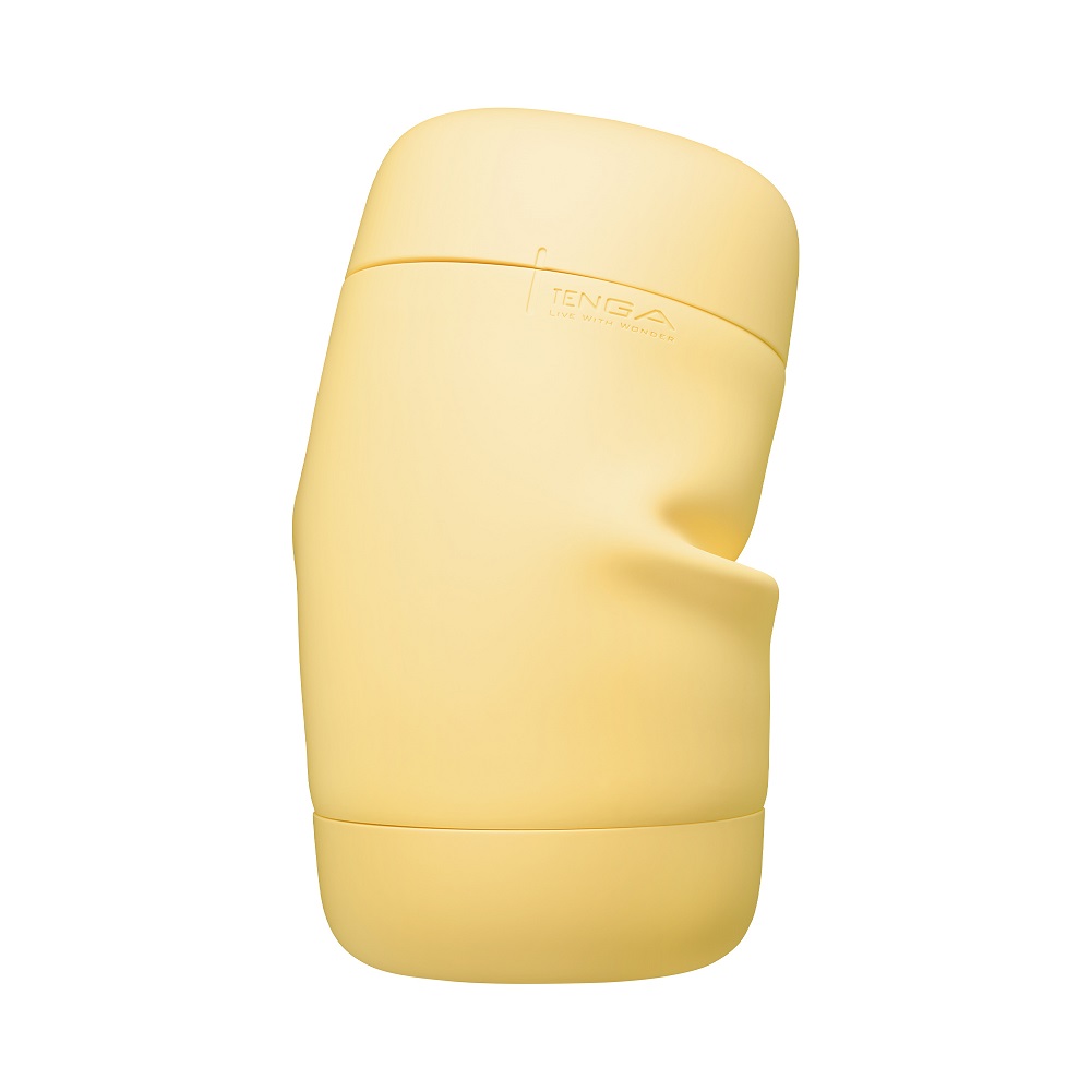 Tenga Puffy Máy Bay Cup Vàng Kem 16.5cm Nhật Dày Dặn