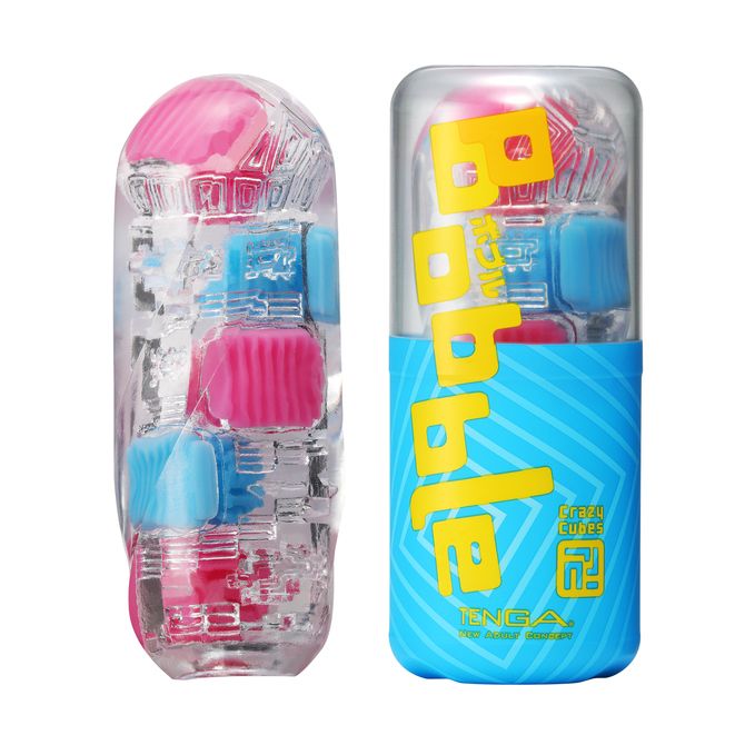 Tenga Bobble Crazy Máy Bay Cup Vuông Nhật Siêu Mút