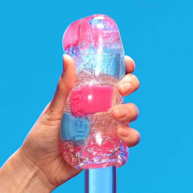 Tenga Bobble Crazy Máy Bay Cup Vuông Nhật Siêu Mút
