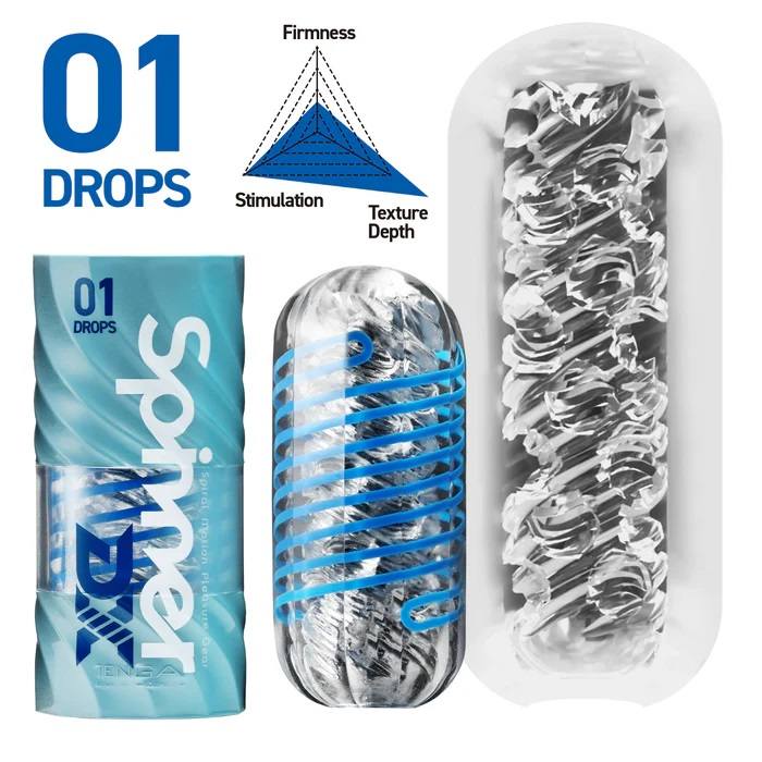 Tenga Spinner DX 01 cốc quay 3D Nhật siêu thực