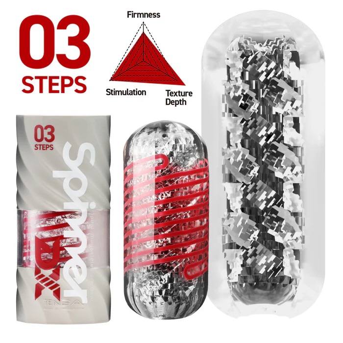 Tenga Spinner DX 03 Cốc Vặn Nhật Xoáy Tròn Siêu Sướng