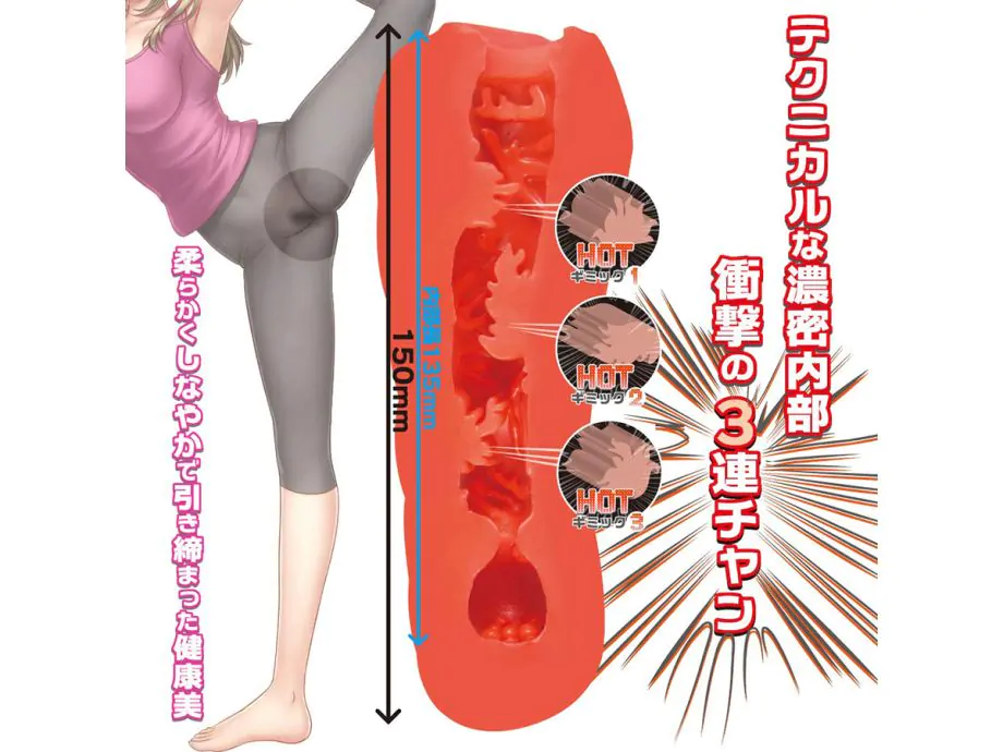 Onahole Moshiyoga Nhật TPE 5.3" Siêu Thật Đỉnh Cao