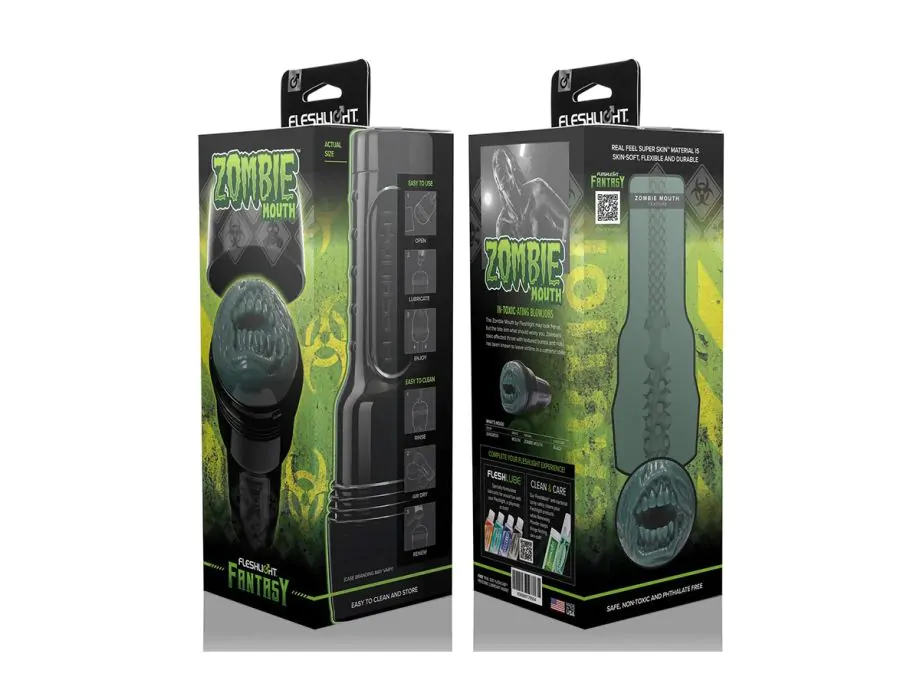 Fleshlight Zombie Miệng Quái Vật Thực Tế Hút Hồn Đỉnh